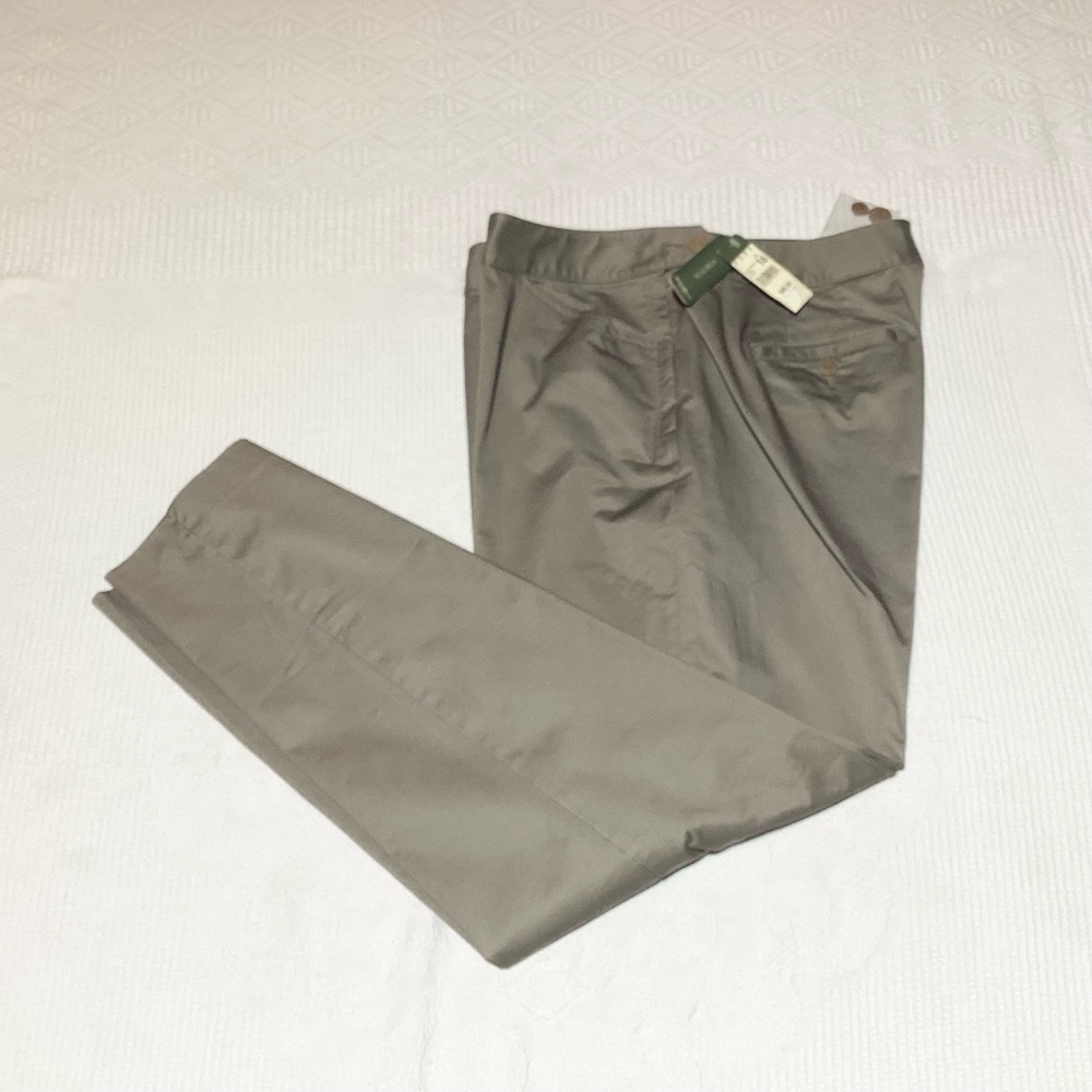 NWT Eddie Bauer Size 16 Mercer Fit Pants Slacks $49.50 Brand New!